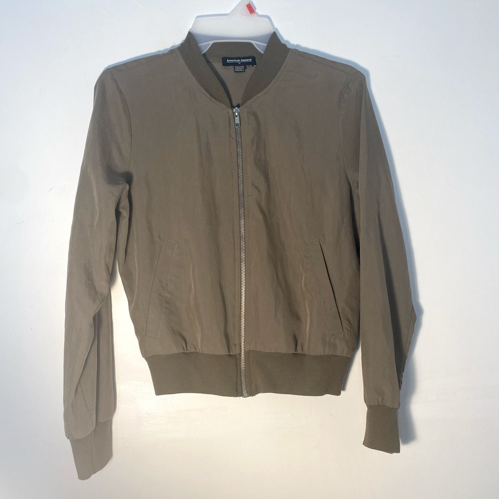 American Apparel bomber jacket